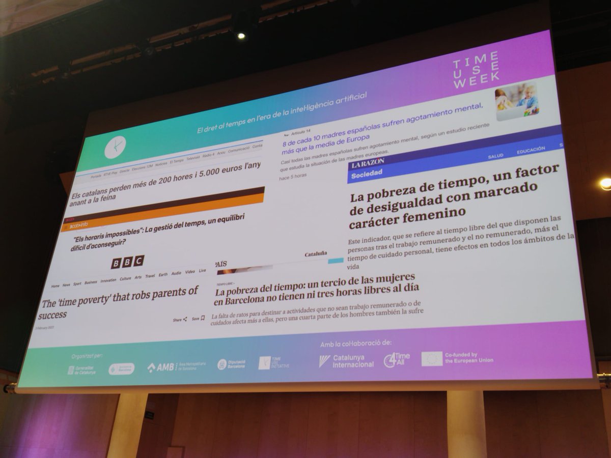 Buscando respuestas conjuntas en la era de la Inteligencia Artificial, ¿Cómo tener más tiempo para vivir mejor? <a href="/TimeUseInit/">Time Use Initiative - TUI</a> #tuw2025