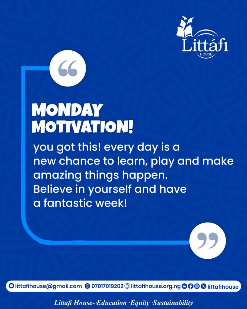 Have an amazing week! 

#littafihouse