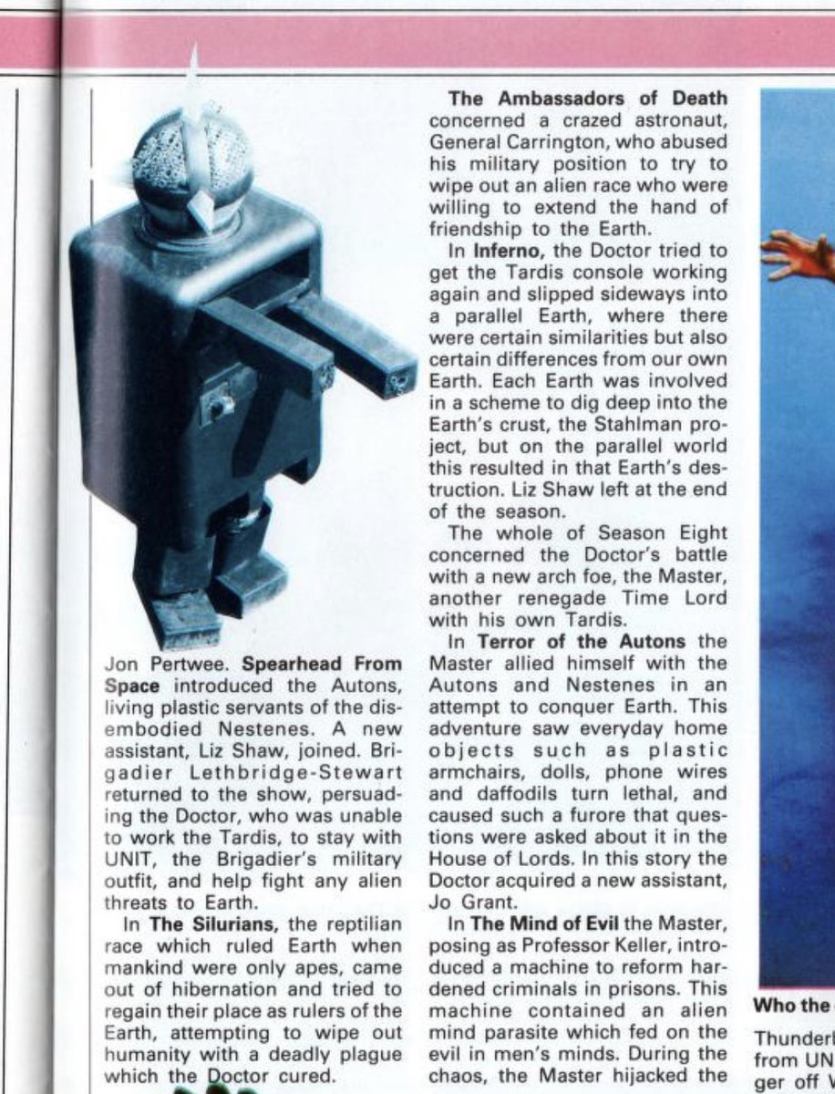 <a href="/Type40doctorwho/">Type 40 • Doctor Who Podcast</a> When I got the 20th Anniversary Special magazine, I thought this Quark was the titular “Spearhead from Space”. Why else would they place him there? 🤷🏼‍♂️