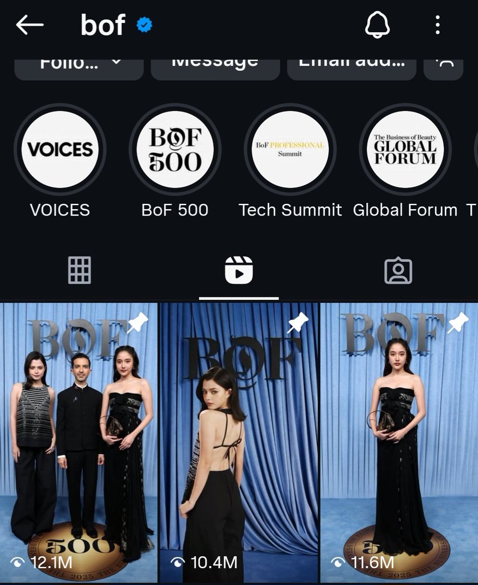 PurlPurlll's tweet image. All this noise is making us forget that FB has been inducted to BoF whilst representing separate brands with class. Others may aspire to be part of the coveted BoF list, but our girls already made it. What more could we ask for? That being said, go boost the views from these…