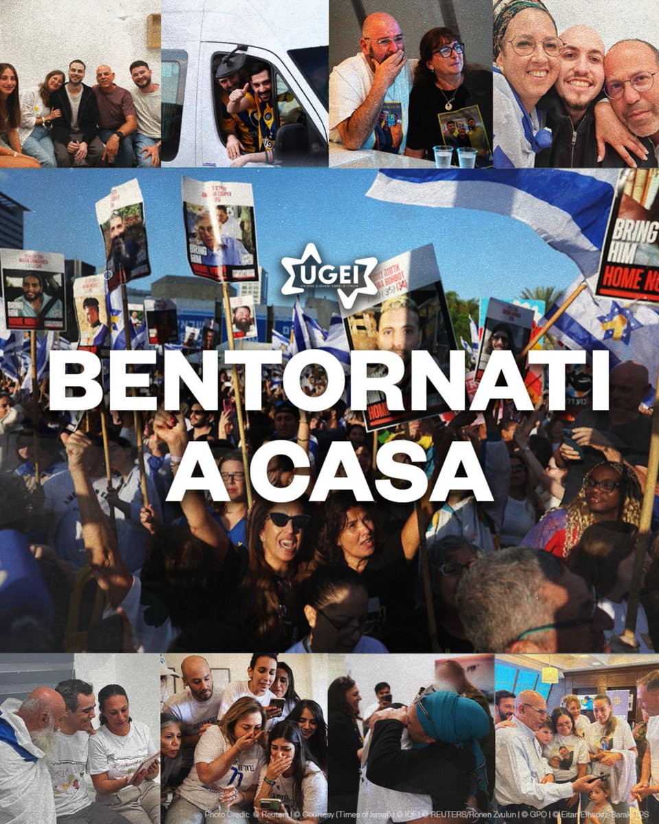 UGEI - Unione Giovani Ebrei d'Italia tweet media