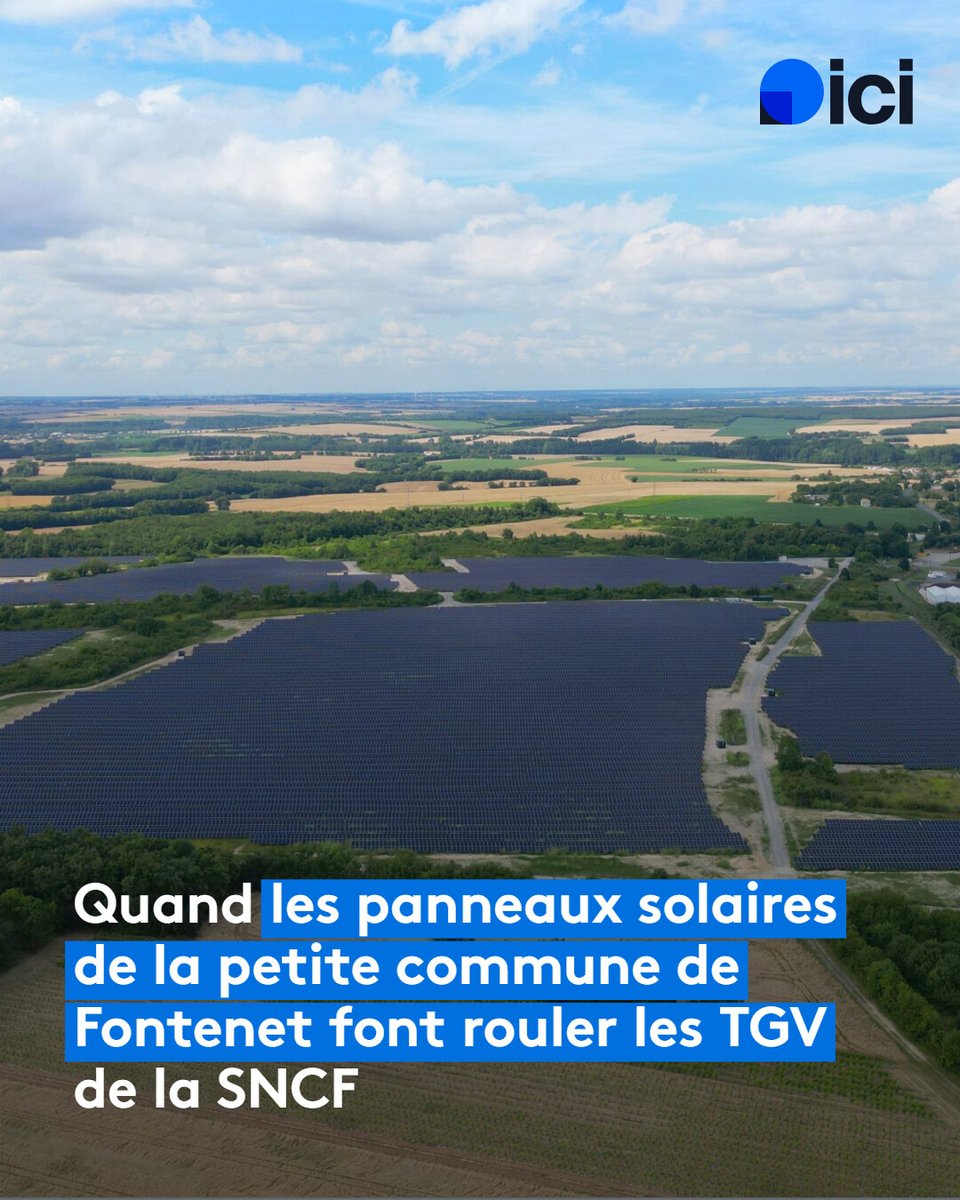 icilarochelle's tweet image. Fontenet a inauguré son troisième parc photovoltaïque, reconversion réussie de l'ancienne base militaire américaine, délaissée depuis 1963.
➡️ l.ici.fr/w1O