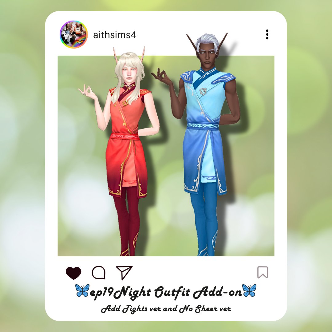 ice_1127's tweet photo. Already released Fantasy CC and add-ons🦋
Link in BIO or below🔗
#TheSims4 #TS4 #ts4cc #ShowUsYourSims #s4cc #ts4ccfinds #TheSims #SimJammers #SimsFederation #sims4cc #sims4ccfinds #sims4downloads https://t.co/QEr8r9o4iB
