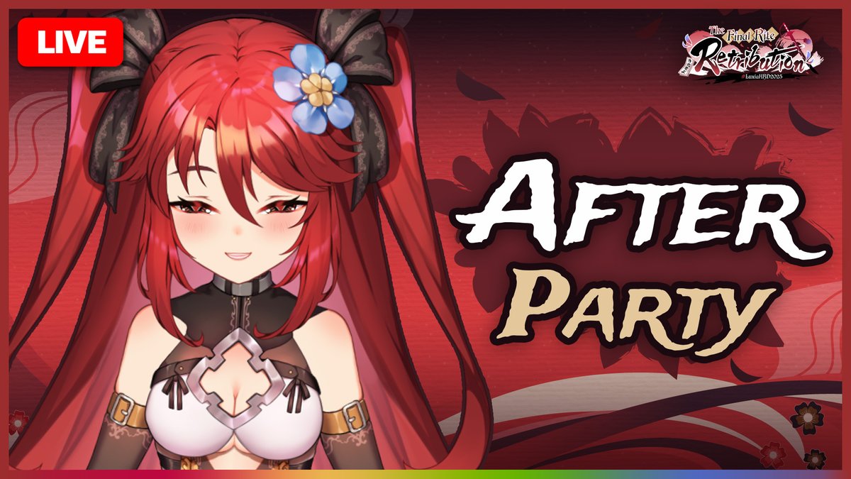 LuxiaPLG's tweet image. 🦂 Live Announcement :: ประกาศไลฟ์ 🦂
📅【 AFTER PARTY 】แกะของขวัญวันเกิดจากคุณสาวก
⏰ เวลา: 19:00 (GMT+ 7)
🍵 ห้องรอ 👉
youtube.com/live/Xs_JxUbCC…
── .✦
#PolygonProject #Vtuberth #LUXIAteatime
