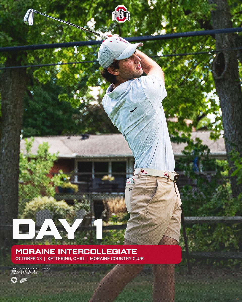 Day 1 at Moraine
36 holes starts at 8:45 a.m.

SCORING: scoreboard.clippd.com/tournaments/23…