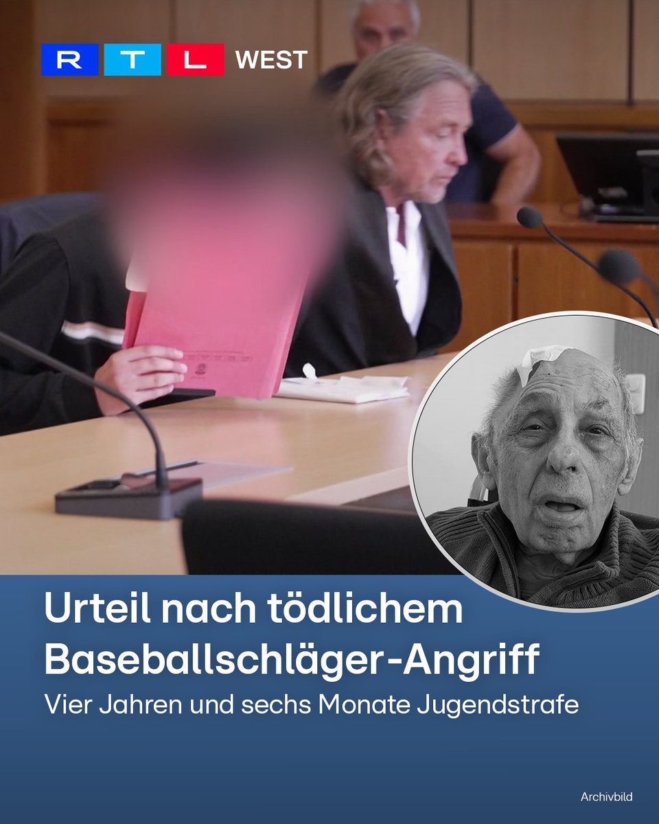 An #Silvester 2022 wurde ein 80-Jähriger in seiner Wohnung in #Hagen brutal angegriffen. Ein damals 14-Jähriger schlug ihm mit einem #Baseballschläger zweimal auf den Kopf. Zwei weitere Jugendliche waren an dem #Einbruch beteiligt. Der Senior überlebte schwer verletzt, erlitt