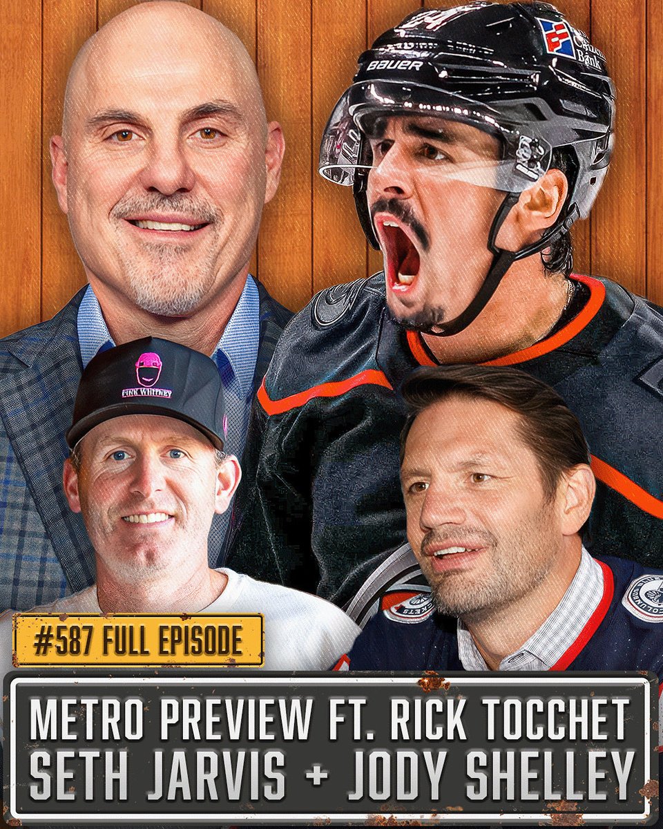 spittinchiclets's tweet image. Spittin’ Chiclets Episode 587: Featuring Rick Tocchet, Seth Jarvis and Jody Shelley
- Metro Division Preview
- Necas Contract
- McKenna to Buffalo?
- Amazon Faceoff
- Biz Loves Detroit
++ tons more
Presented by @pinkwhitney
youtu.be/7d3bP5r8YUo?si…