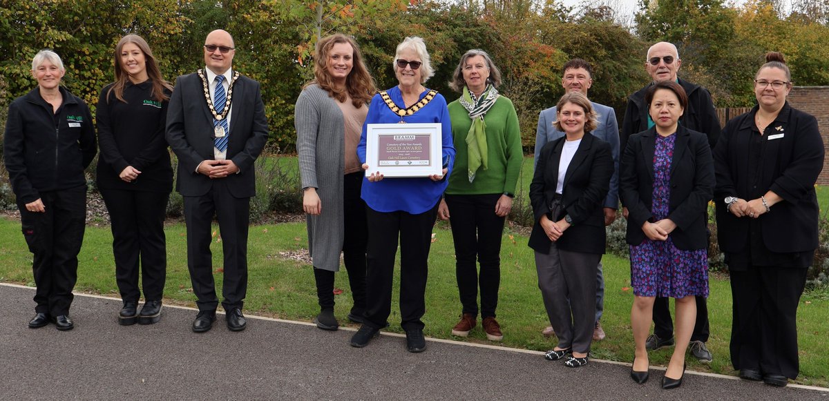 We're delighted to announce that Oak Hill Lawn Cemetery has won a top prize at the national Cemetery of the Year Awards. 🏆 

The Hatfield cemetery won the 2025/26 Gold award in the Small/Medium Cemetery category of the national competition.

👉 Read more: orlo.uk/3WVLa