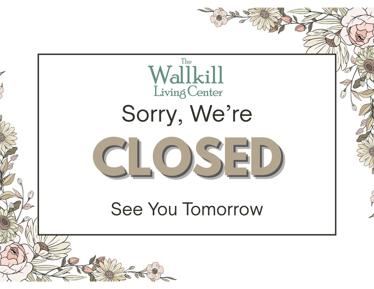 WallkillLivingC's tweet image. The Wallkill Living Center office will be closed today. We’ll be back to our regular hours on Tuesday!
If you have a maintenance emergency, please call 845-342-6282 for assistance.
Enjoy the extra day to relax and recharge! 💛🏡

#wallkilllivingcenter #extendedweekend