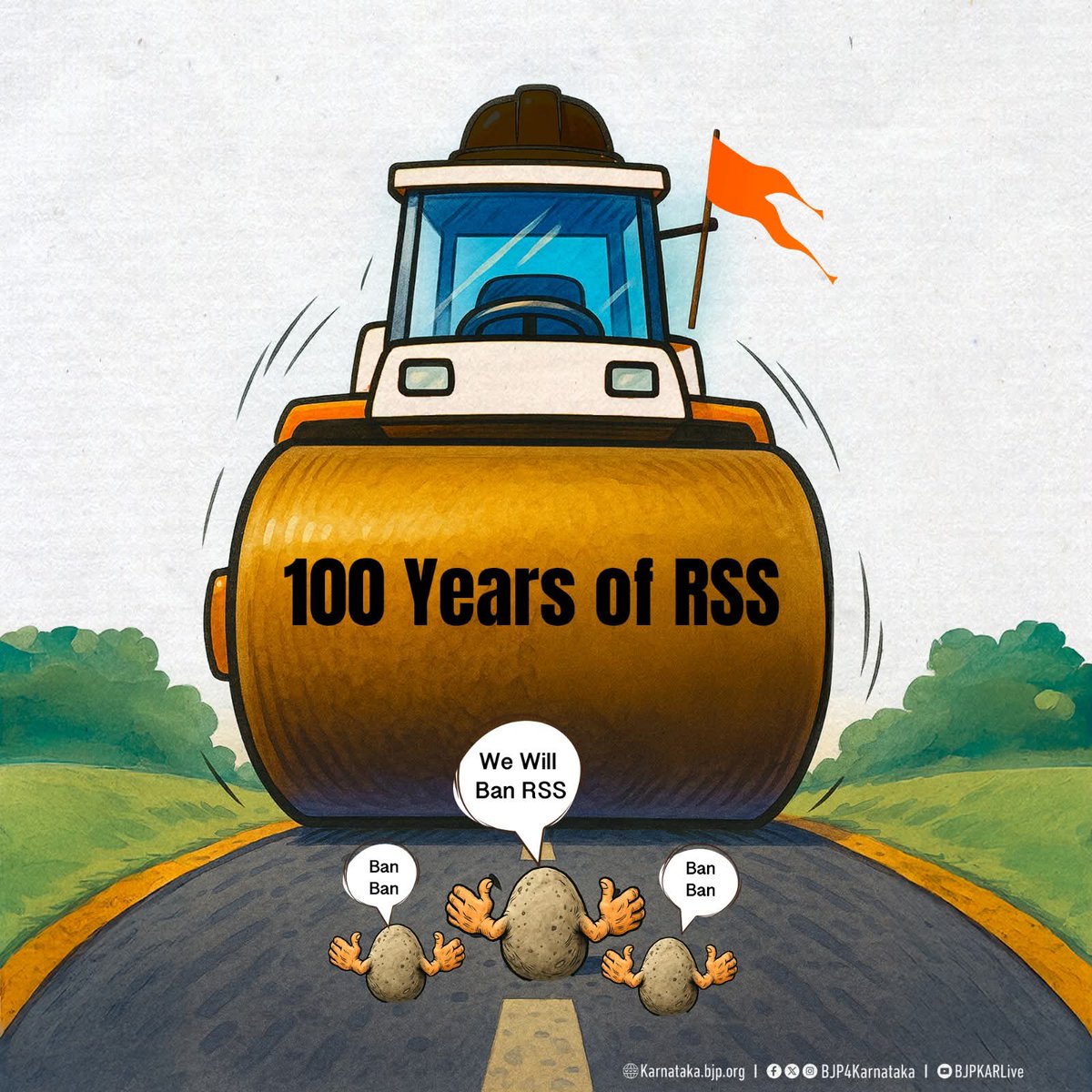 iamabhaypatil's tweet image. 100 years of RSS can’t be shaken by a handful of noise — the wheel of service keeps rolling.

#RSS100Years #RSS100