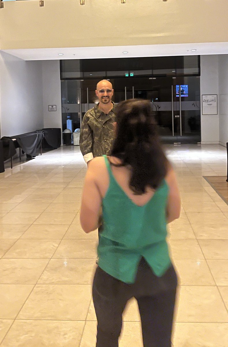 Anaa_Magdalena's tweet photo. Que pienso yo que piensas vos?? Jajaja. Te quiero muchísimo @AbelPintos ♥️

Y seguimos.. Gracias por todo, siempre!! ✨🫶🏽❣️ https://t.co/XDzLjs0tnI