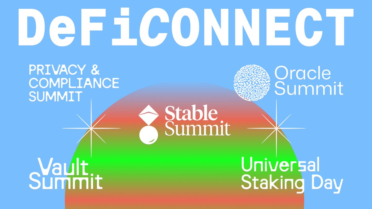 partyactionppl's tweet image. DeFiConnect unites 5 summits over 2 days, diving deep into the systems shaping the next phase of DeFi: adoption.
Stablecoins. Vaults. Privacy. Oracles. Staking.
Led by the builders defining what’s next.
📍 Buenos Aires | 📅 Nov 18-19
Join us 👉 deficonnect.co