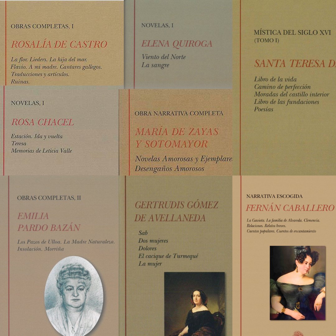 Celebremos el #DíadelasEscritoras leyendo clásicas.
Aquí os dejamos algunas recomendaciones:
📚Rosalía de Castro, "Follas novas", por su capacidad para renovar el lenguaje de la lírica decimonónica y llevarlo hacia una intimidad y modernidad desconocida hasta entonces.
📚Rosa