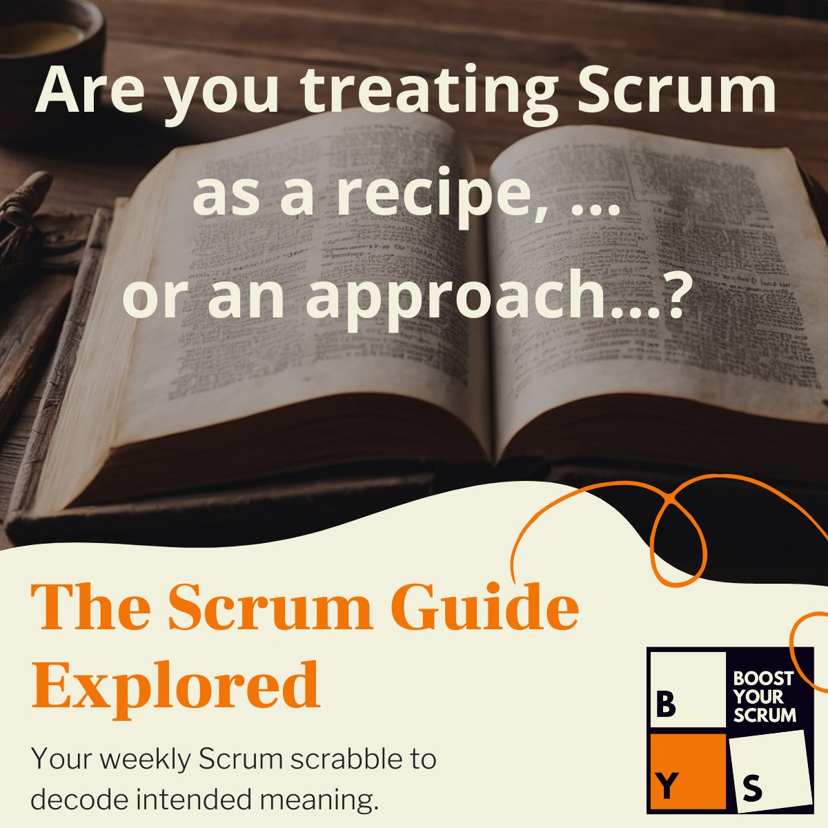 Scrumdotorg's tweet image. Scrum doesn’t guarantee predictability or remove risk. It helps optimize both—if you treat it as an approach, not a process checklist. In this post from PST Steven Deneir, learn how to make Scrum to lead you somewhere meaningful. ow.ly/sQEC50X6iKE @StevenDeneir #ScrumGuide
