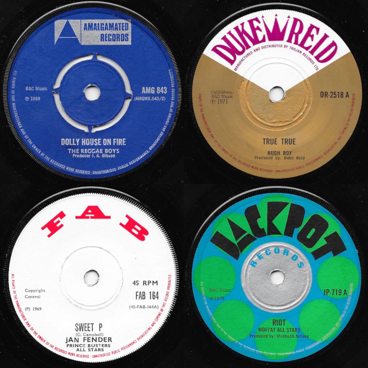 Just landed at vintage.lionvibes.com these and more beautiful original #ukpress #ska #rocksteady #bossreggae #earlyreggae #rootsreggae #45s #1964 to #1973 #islandrecords #leeperry #trojan #pama #dukerecords #bigshot more tomorrow 8am #uktime through Thursday