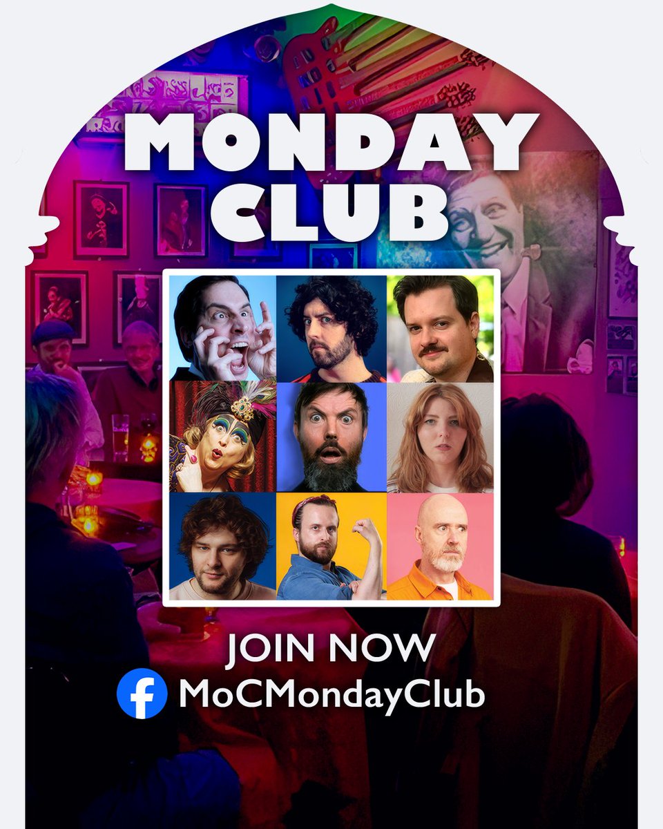 museumofcomedy's tweet image. 🎤 The best cure for a case of the Mondays? A drink and a ton of brilliant new jokes. 🎤

Join us for The Monday Club! Pro acts, new acts (&amp;amp; maybe a few off telly) test brand new material

📅 13 Oct 2025
🎟️ loom.ly/3BYJRQ0

#MoC #MuseumOfComedy #TheMondayClub