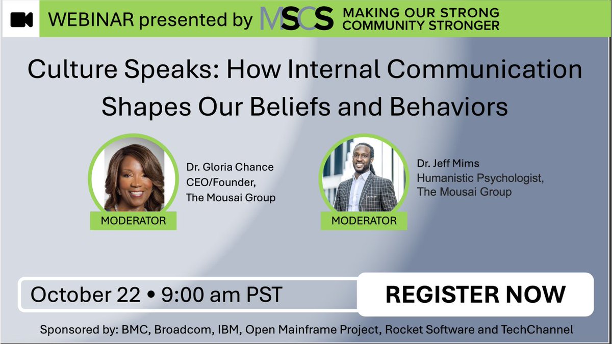 Rocket's tweet image. Through our partnership with the @OpenMFProject&apos;s Making Our Strong Community Stronger (MSCS) initiative, we’re diving into how internal communications are the heartbeat of organizational culture on October 22.

Save your spot here for expert insights: brnw.ch/21wWzL6