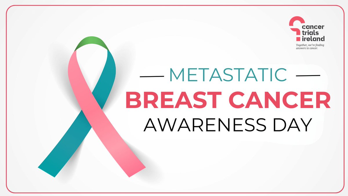 cancertrials_ie's tweet image. Today, on #MetastaticBreastCancerAwarenessDay, we stand with everyone in 🇮🇪 living with metastatic breast cancer.
People are living longer than ever with metastatic disease, thanks to advances in treatment and care. But their needs are still not fully understood or met. More…