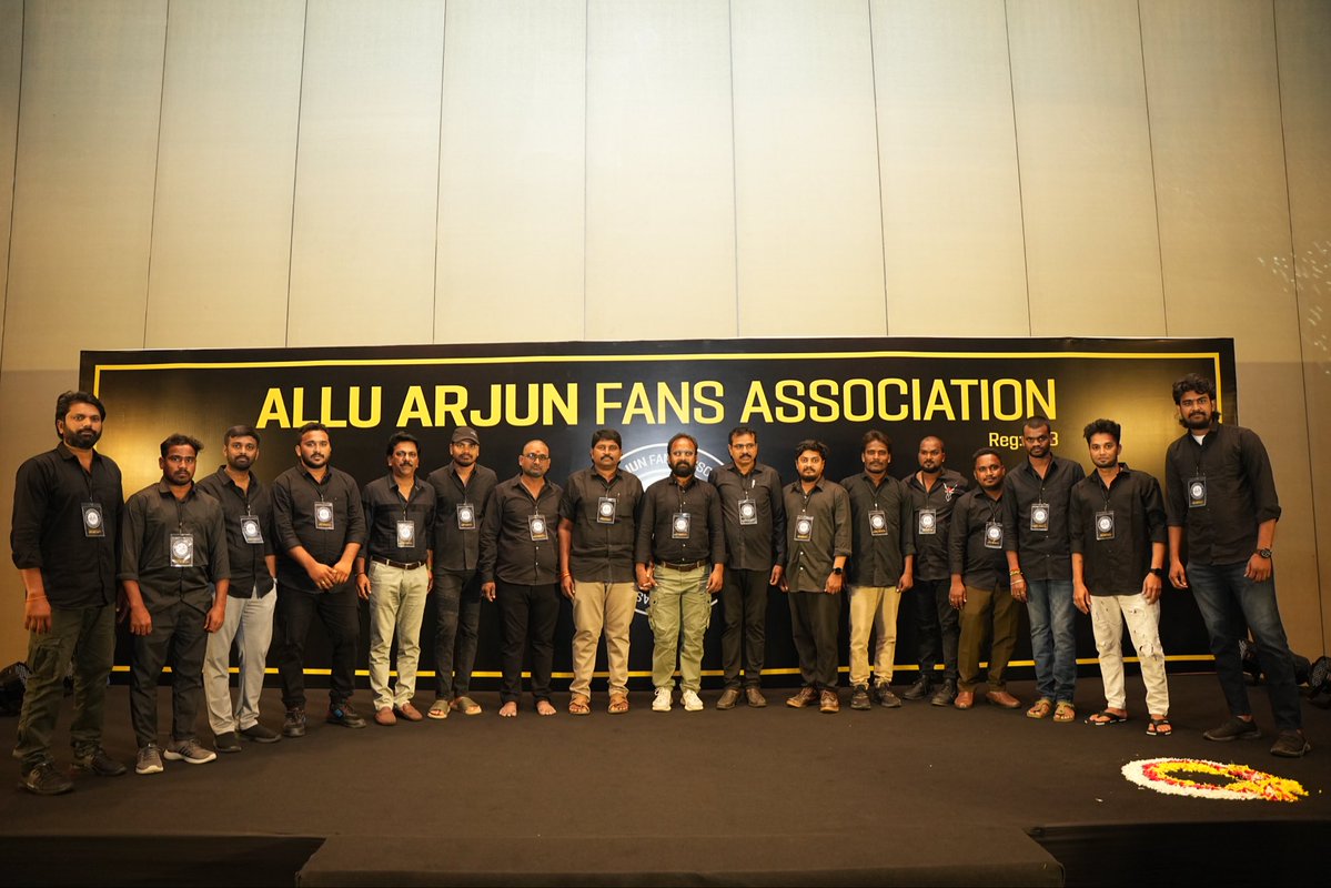 AAFAOnline's tweet image. Here are the newly elected Allu Arjun Fans Association committee members from both Andhra Pradesh &amp;amp; Telangana. 

Heartiest congratulations to each &amp;amp; everyone!
