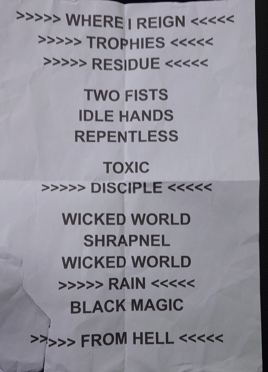 Loud Park 2025 Kerry King セットリスト！ 2025.10.13 Saitama Super