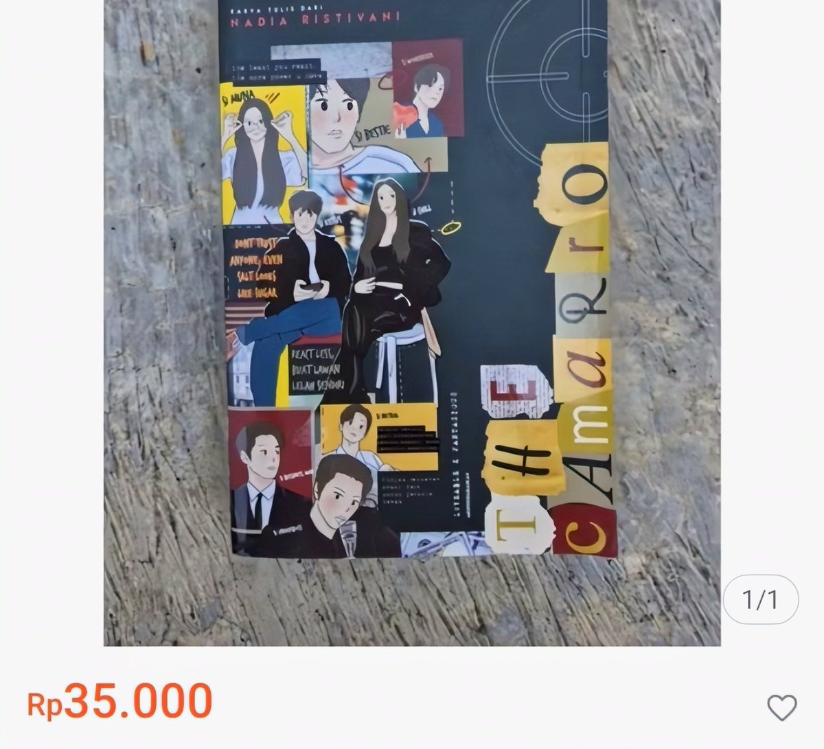 Info Buku Novel Diskon & Preloved tweet media