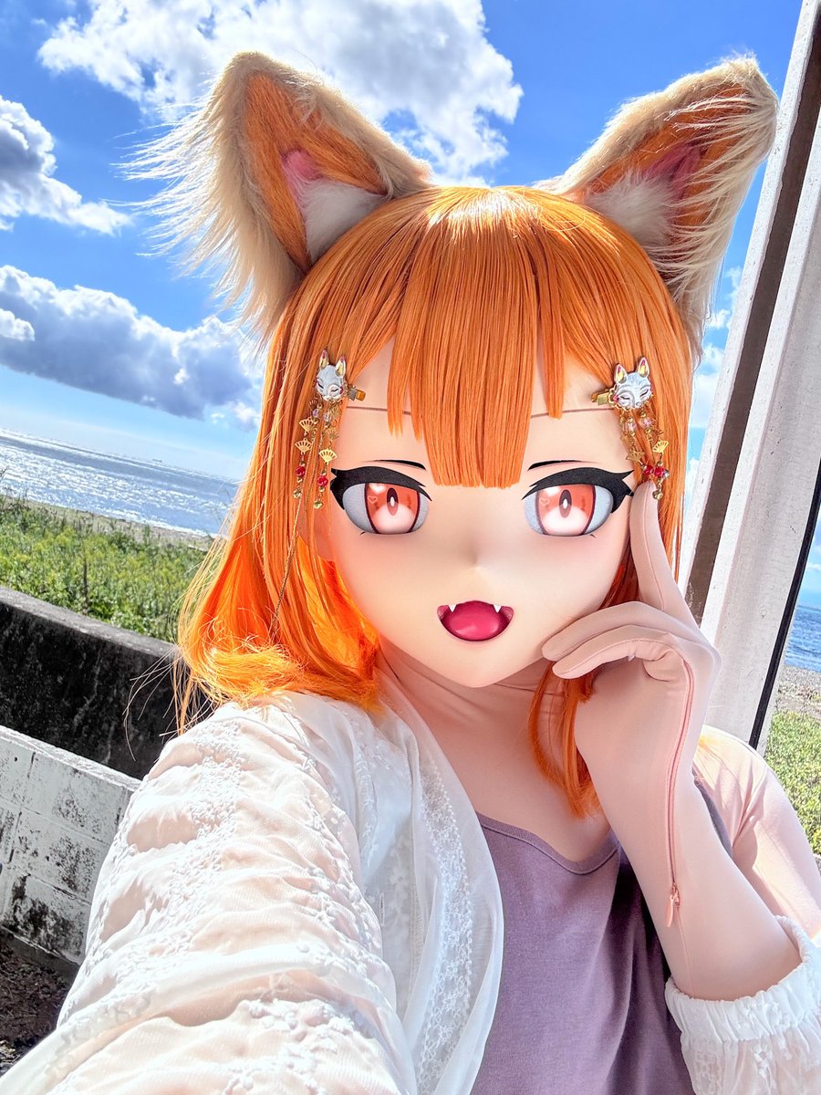 ──秋晴れの空と海風に身を預けて

📷：Selfie

 #ヴィラオフ3