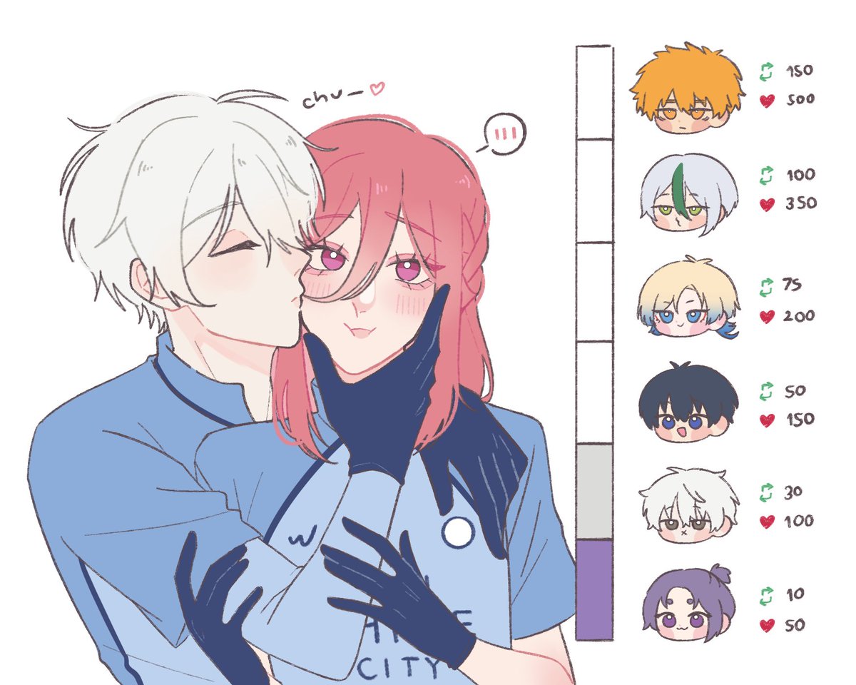Soft smooch 🤍🩷