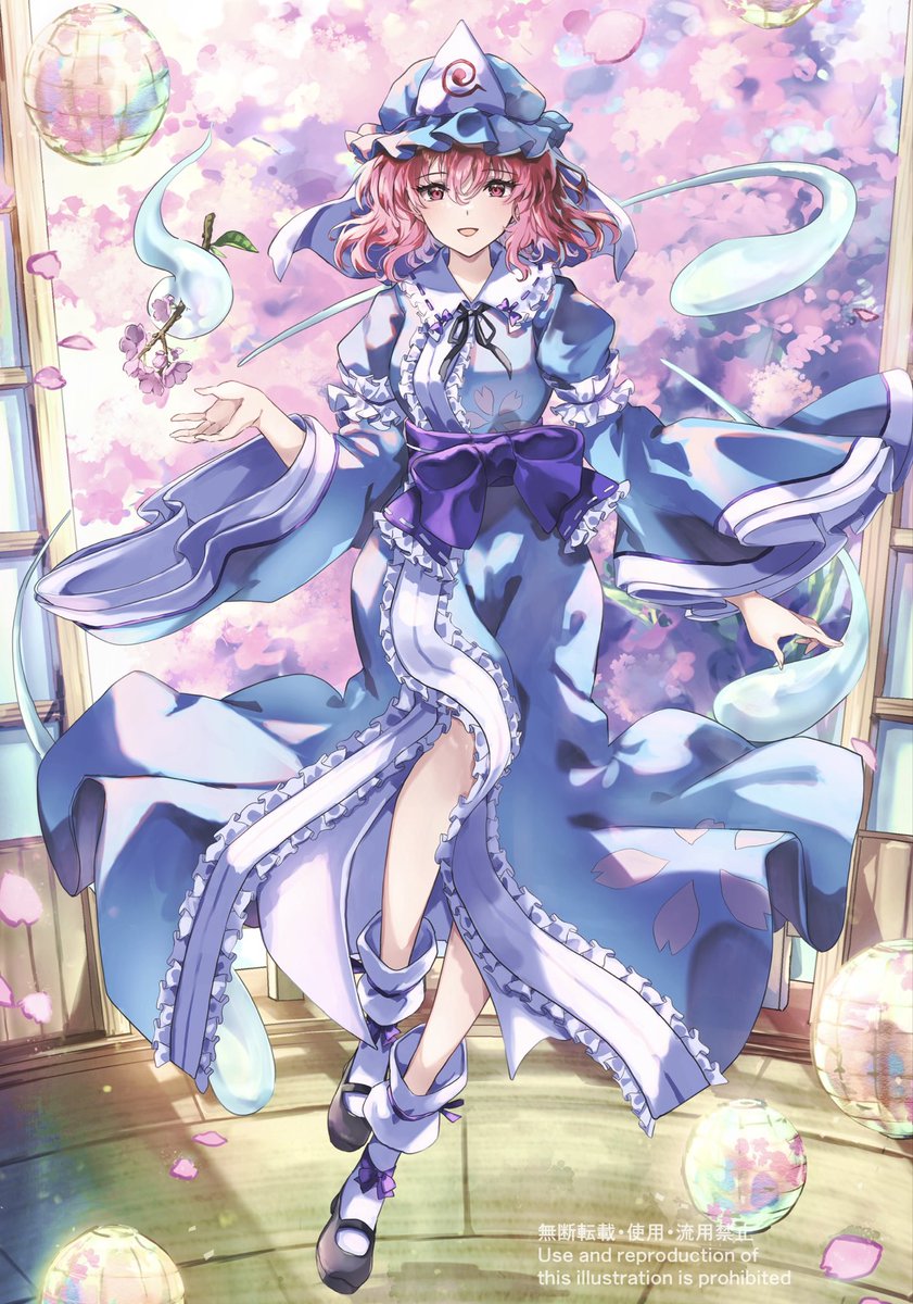 nanop38's tweet image. 幽々子さま！🌸