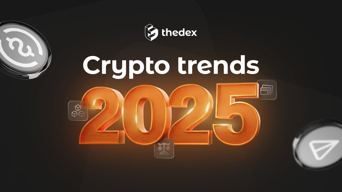 thedexcloud's tweet image. 2025 is shaping up to be a defining year for digital finance. This is time where innovation meets real-world adoption 🌐

Here’s what’s on the horizon:

1️⃣ Stablecoins Go Mainstream
Businesses are embracing them for predictable, borderless payments.
2️⃣ Real-World Assets on…