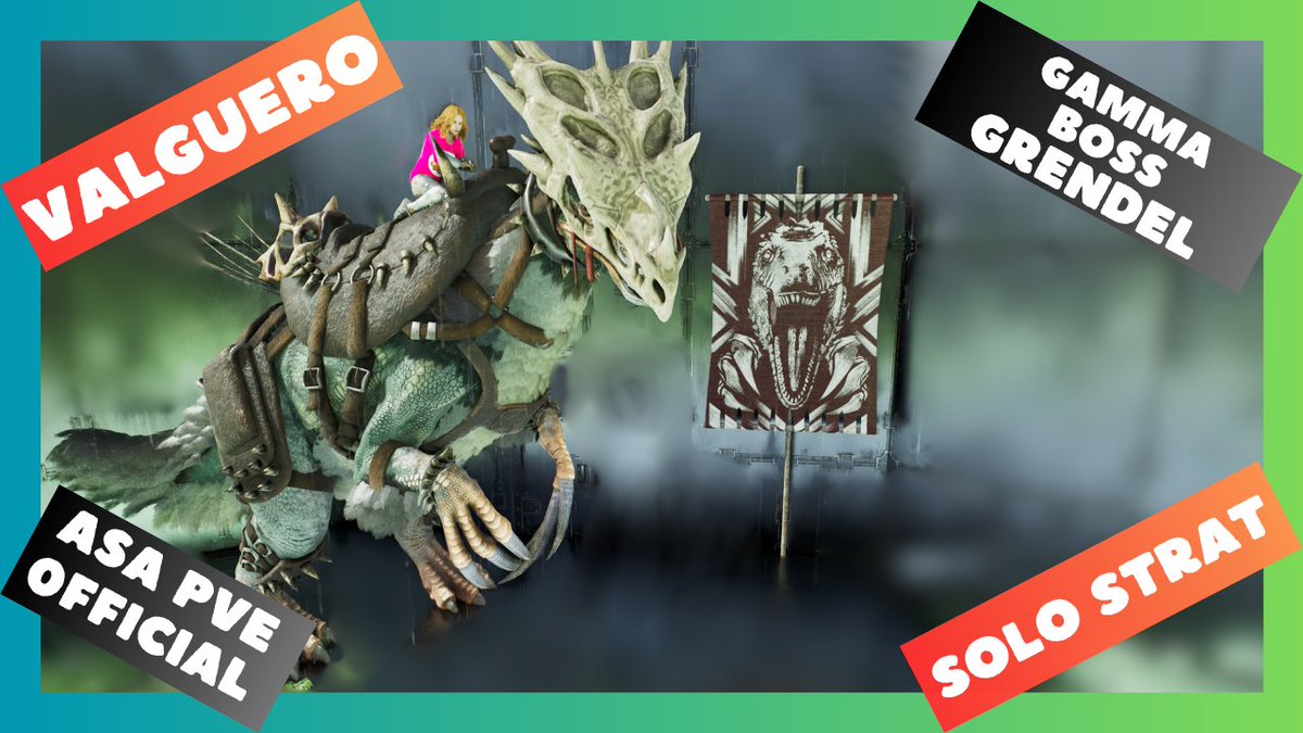 We beat Gamma on Official PVE!
Gamma Grendel Valguero: ASA Official PVE youtu.be/u5OOgZrfCmQ?si…
<a href="/survivetheark/">ARK: Survival Ascended</a> #ARKSurvivalAsended #ASA