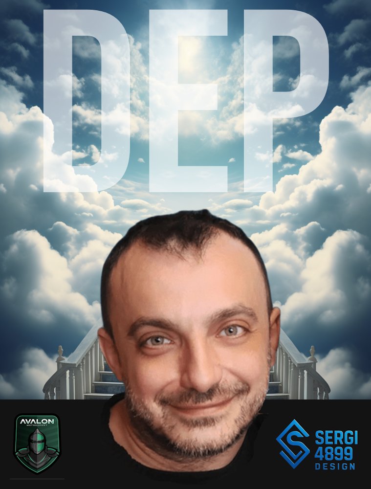 Stop&Go Simulación (@stopgosimu) on Twitter photo El Grand Slam en su vigésima edición, GUARDARÁ UN MINUTO DE SILENCIO en cada una de las 6 carreras, en MEMORIA de uno de los diseñadores mas importantes del panorama Nacional.
Un abrazo muy fuerte para sus compañeros en <a href="/AVALON_MSPORT/">Avalon Motorsport</a> y para toda su familia.
Descanse en Paz 🖤 El Grand Slam en su vigésima edición, GUARDARÁ UN MINUTO DE SILENCIO en cada una de las 6 carreras, en MEMORIA de uno de los diseñadores mas importantes del panorama Nacional.
Un abrazo muy fuerte para sus compañeros en <a href="/AVALON_MSPORT/">Avalon Motorsport</a> y para toda su familia.
Descanse en Paz 🖤