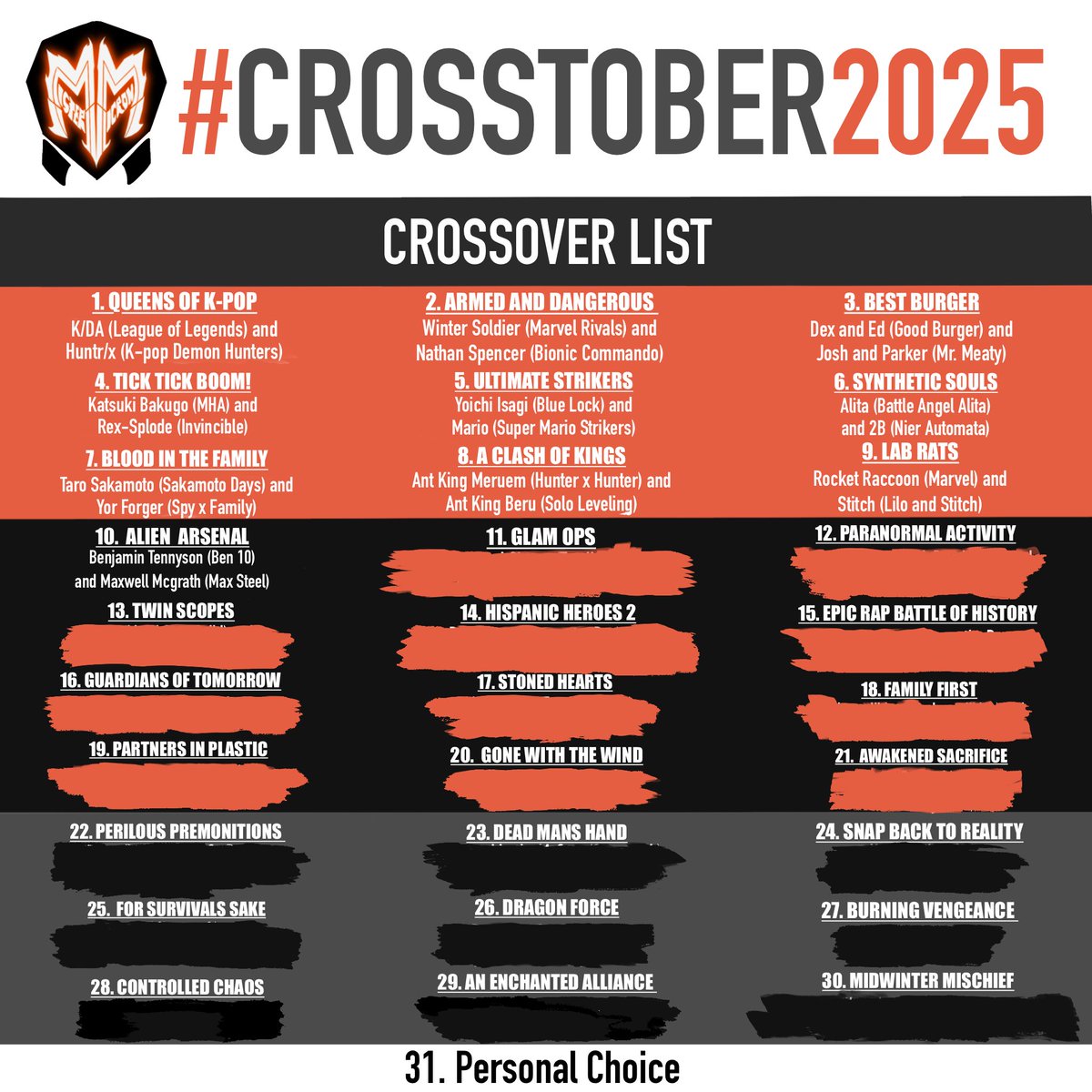 Day 10 goes to my guys Ben 10 and Max Steel! Boys bonded with Alien Tech and have multiple forms.

#Inktober2025 #Ben10 #maxsteel #digitalart