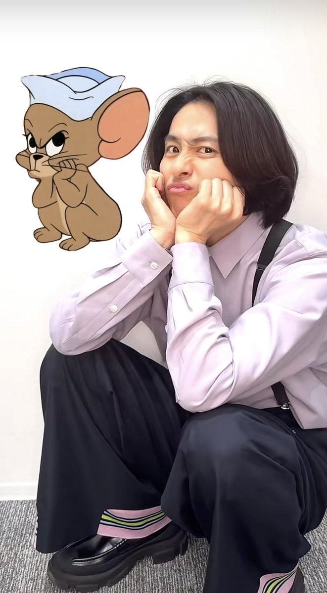 sweet_loveko's tweet image. 可愛いすぎる🫠🩵

#三宅健
#秒刻健
vt.tiktok.com/ZSUyvLnnc/