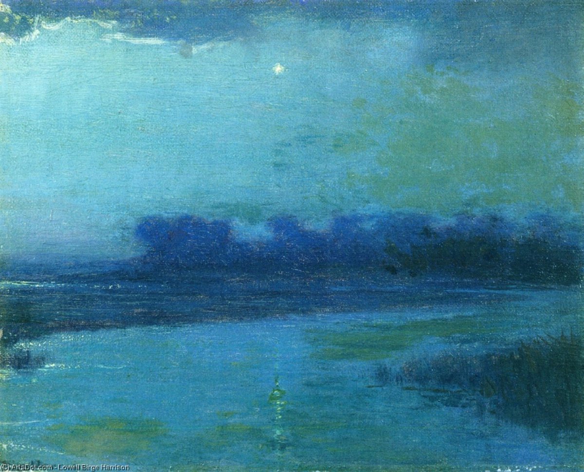 おやすみなさい、美しい夢を。

ラヴェル・バージ・ハリソン
Lovell Birge Harrison (1854−1929)

The Evening Star
