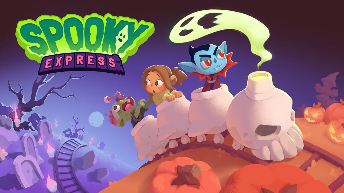 Lay tracks for the undead in Spooky Express, a rail-building puzzler from <a href="/Draknek/">Alan Hazelden/Draknek & Friends</a> &amp; Friends. Plan routes through Trainsylvania and satisfy your creepy commuters across 150 haunted levels.

 Wishlist now: store.steampowered.com/app/3352310/Sp…

 #IndieFanFest #IFFrecap