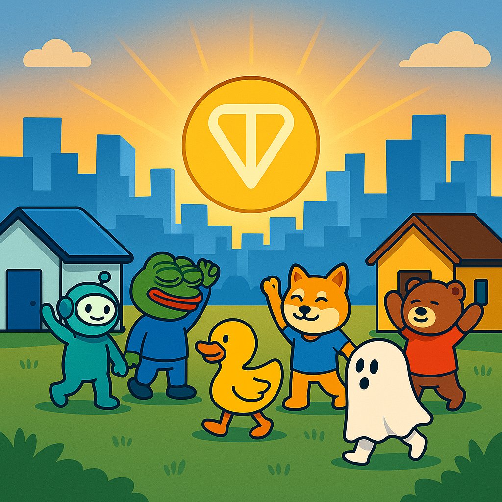 GM TON,
Memes don’t rest, they build.