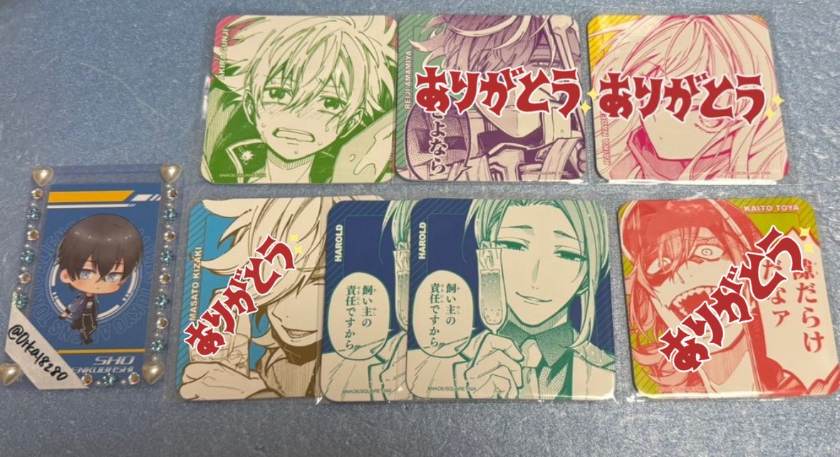 東京エイリアンズ ハオハオカフェ 前半 後半 コースター 大阪限定 13点