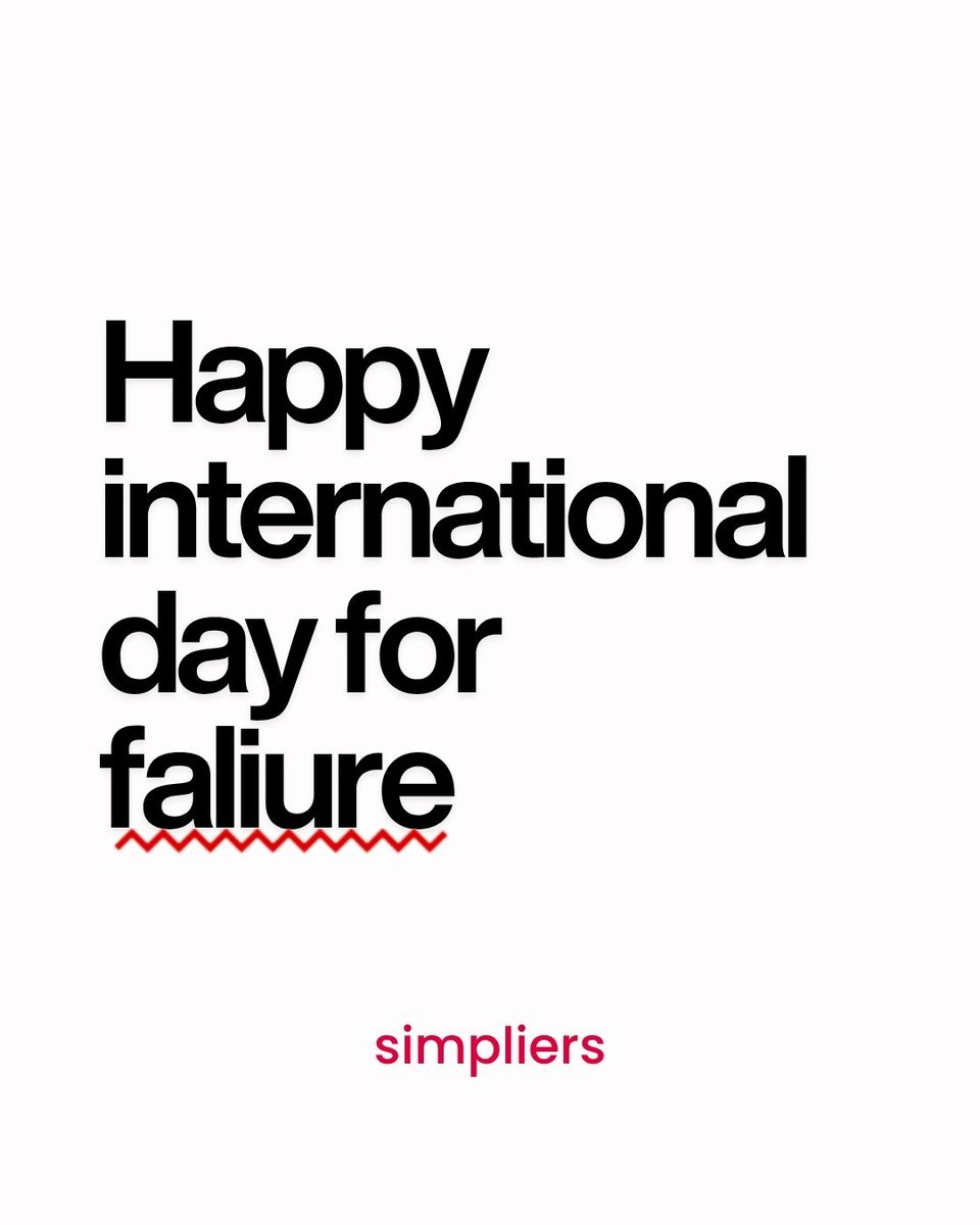 International Day for Failure!
We have made a failure in the design  😭
#simpliers #failureday
