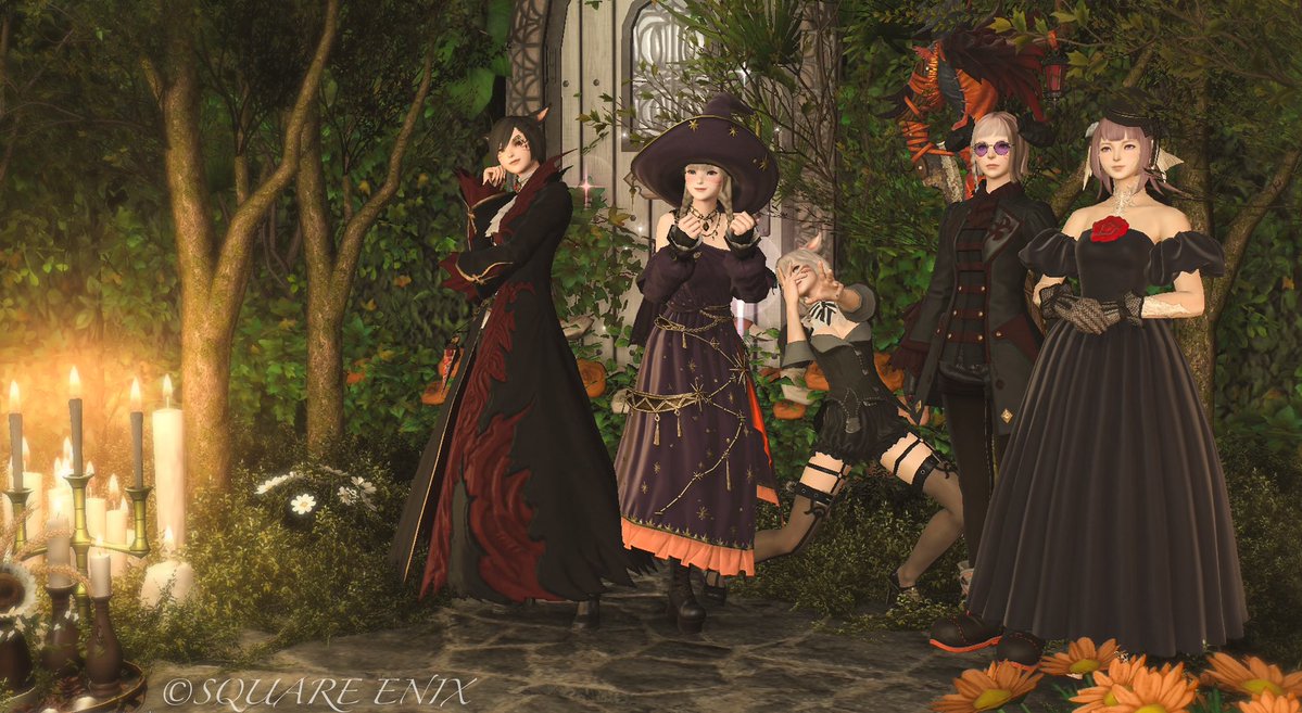 coco_ro_se's tweet image. ハロウィンっぽいもの写ってなかったけど
‥落ち着いた雰囲気のハロウィン🎃という事で！

#Studio_Bee #FreeSpace #FF14SS