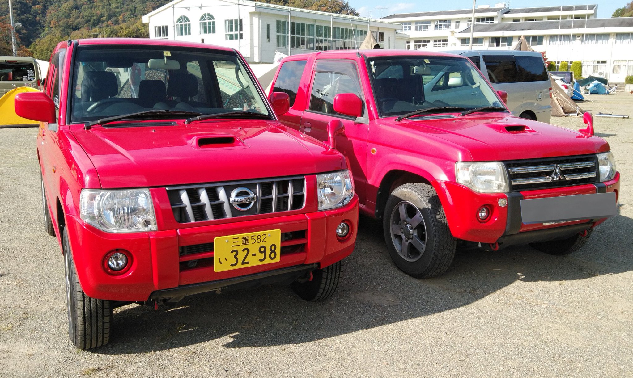 三菱 パジェロミニ 日産 KIX オプショングリル 三菱 パジェロミニ 日産