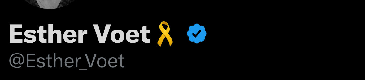 Esther Voet tweet media