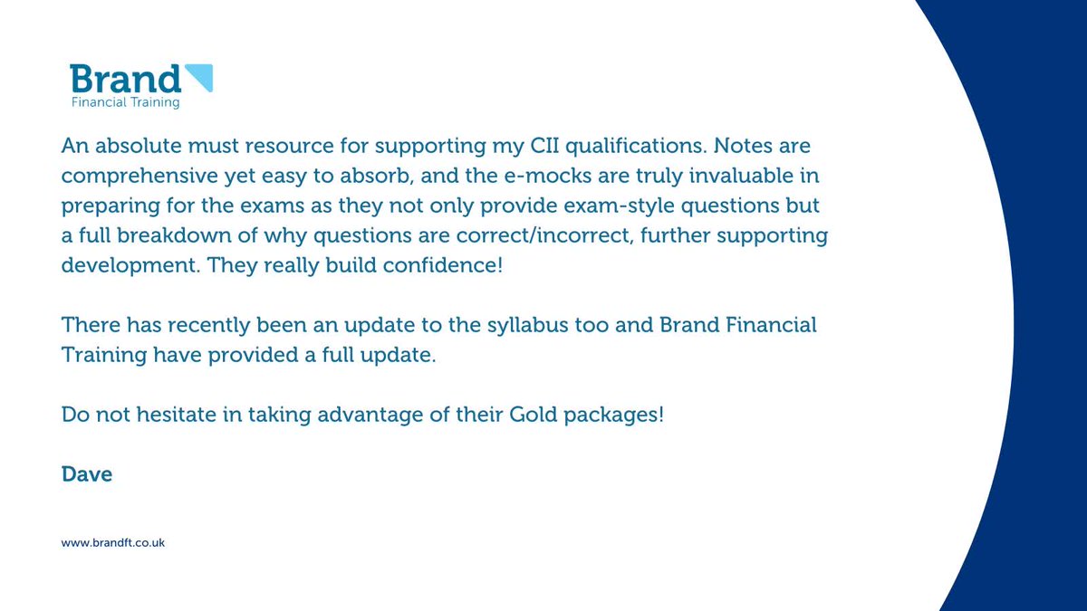 Not sure if our resources are right for you? 

Don't take our word for it. Check out these amazing reviews from our happy customers who've just passed their exams!

#CII #CIIexams #FinancialServices #FinancialPlanning