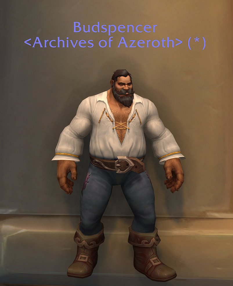 V_Poje's tweet photo. I made my 1st Monk in @Warcraft playing in Legion Remix and i had to find something to stimulate me. Since i never played a Kul Tiran, then the choice became obvious : Bud Spencer! #Wow #warcraft #Monk #SlappedInTheFace #PunchOut https://t.co/oXLGvPOeoM