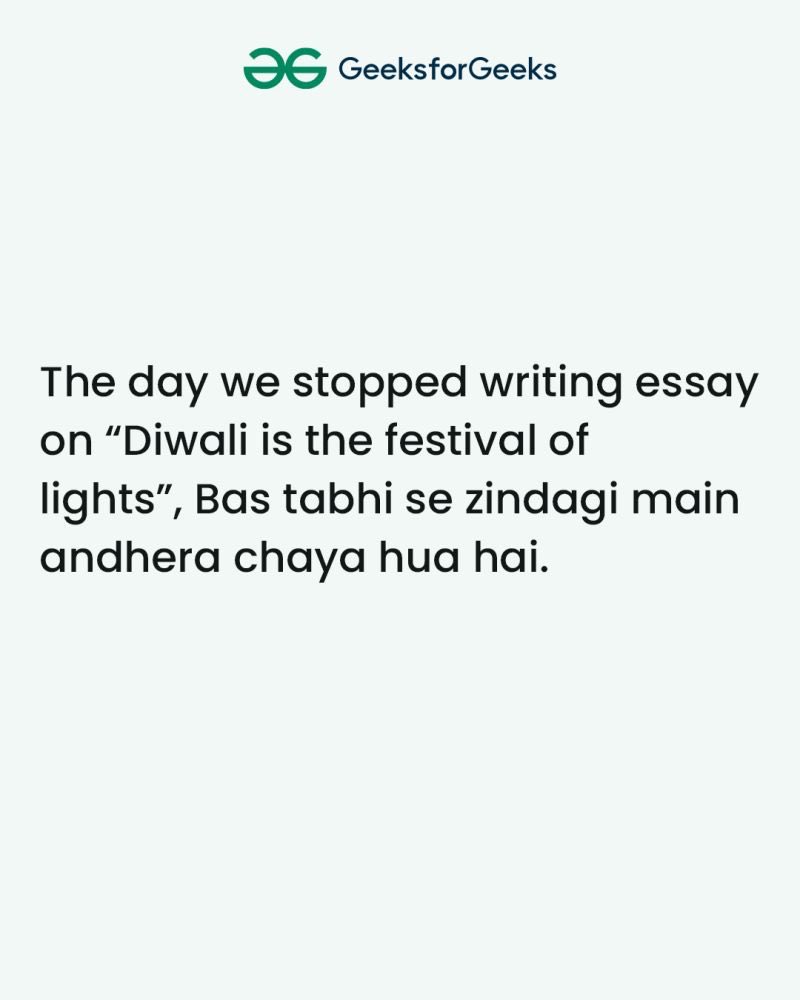 geeksforgeeks's tweet image. Office se Diwali Bonus hi andhera hata sakta hai ab toh 😅