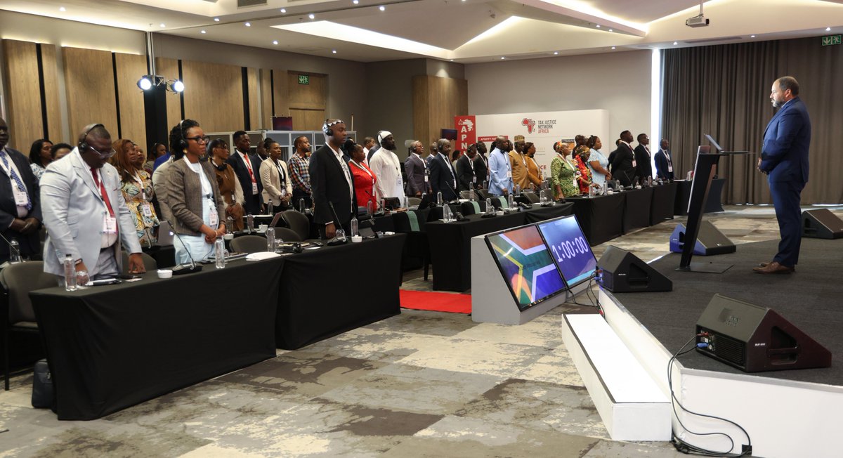 TaxJusticeAfric's tweet photo. 📢 We are live in Johannesburg for the #APNIFFT2025 Continental Conference!

From reflection to action, Africa’s parliamentarians, civil society, and partners gather in Johannesburg South Africa, to mark a decade of fighting illicit financial flows and advancing tax justice in Africa.

Register to join live: https://t.co/2YcBYt6tdK

Facebook Live link: https://t.co/TsD5hhPmj4

Read more: https://t.co/4f5gB4lc5H

#TaxJusticeAfrica #APNIFFT2025 #AfricaAgainstIFFs

Like, comment, share