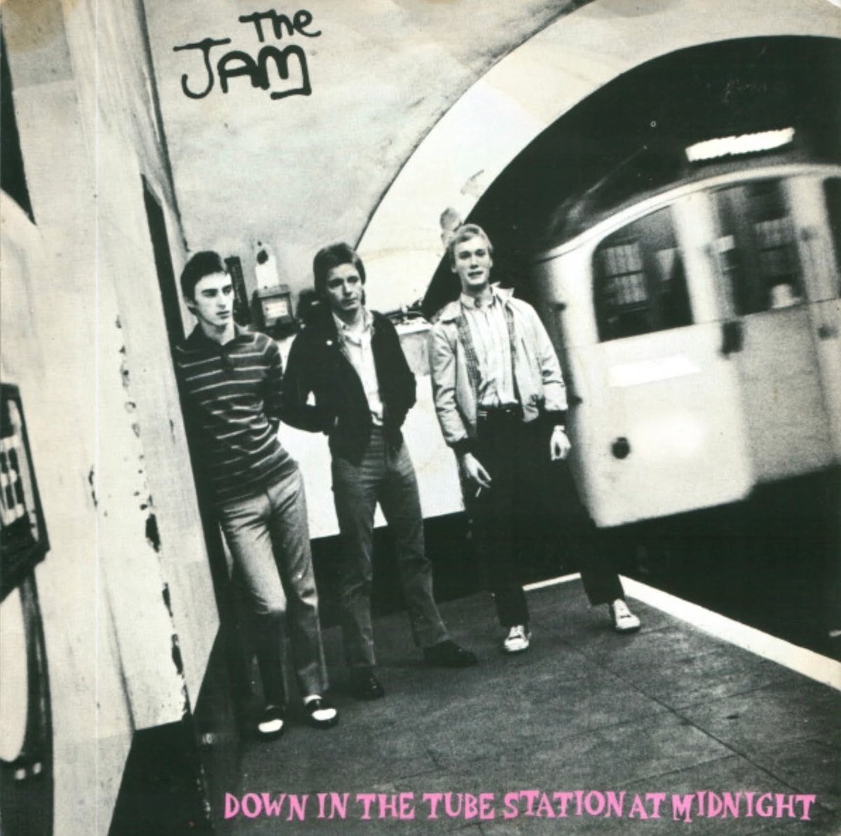 On this day in 1978 #TheJAM released  the single 'Down in the Tube Station at Midnight'