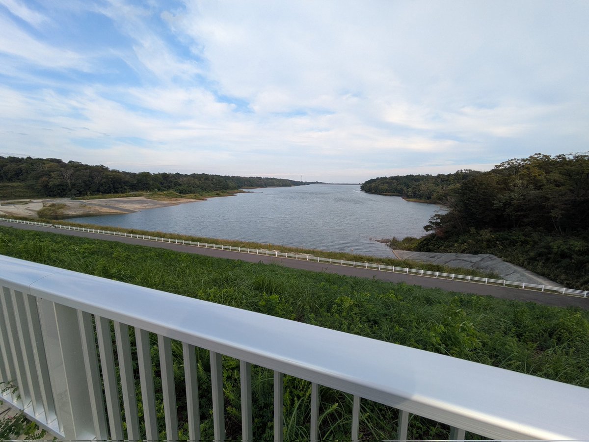 sambaquiz's tweet image. 狭山湖と多摩湖に行ってきた