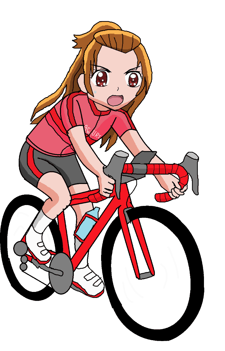 ジュニアロードバイクに乗る #円亜久里 ちゃん。 今まではクロスバイク