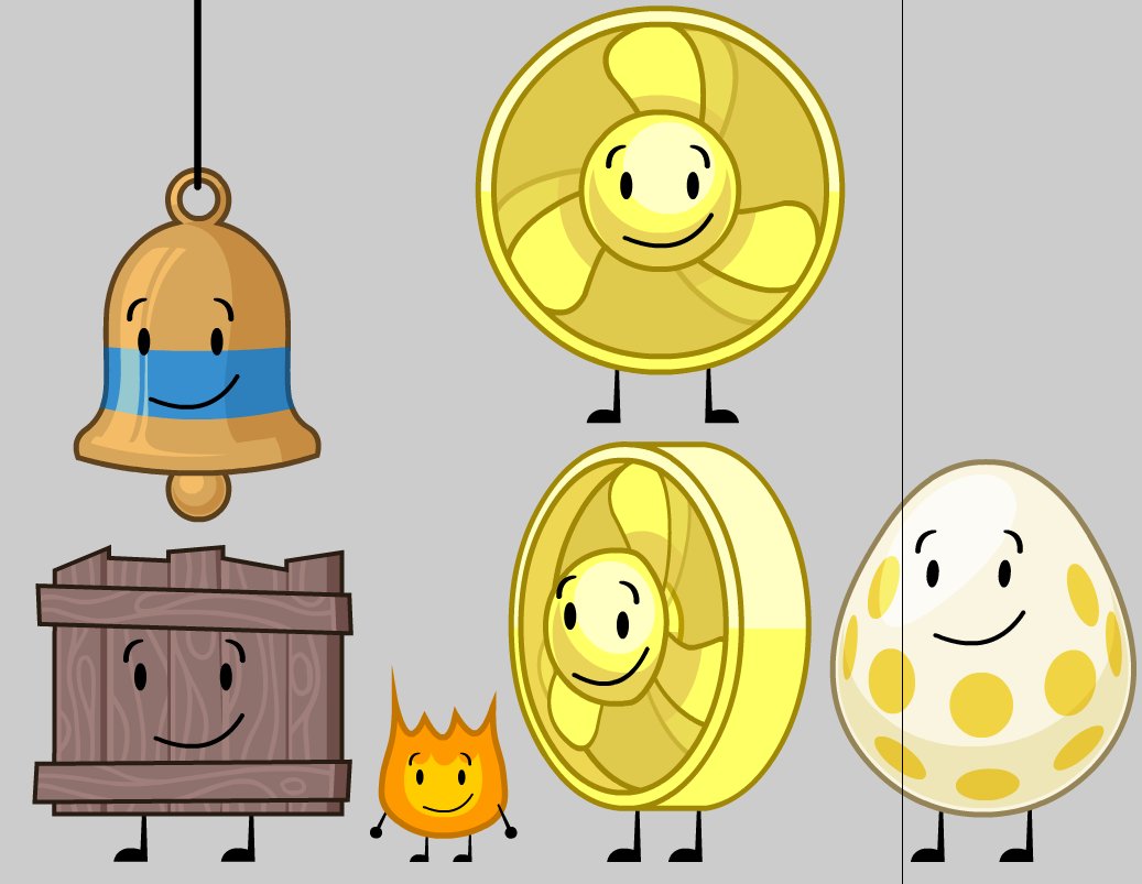 flaskcastle's tweet image. BFDIA reject remakes, supposed to be a mix between their original assets and new ones. Don't mind DB (1/2)
#bfdi #bfdia