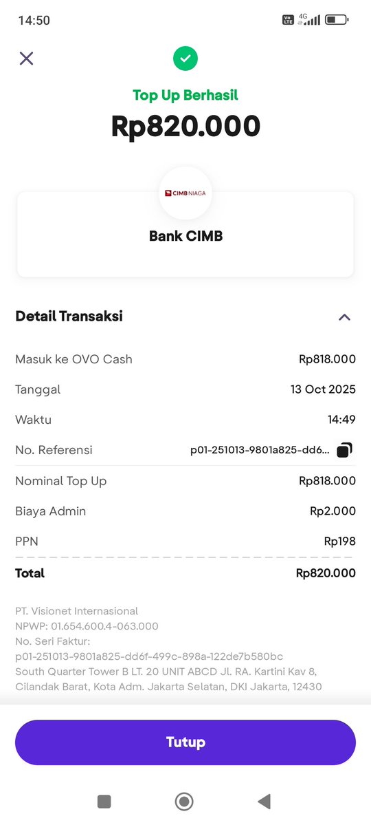 FaifaQT's tweet image. Thx Kak @ConvertCryptoID Moga sehat dan sukses selalu! 🙏 #ConvertCryptoIDtesti